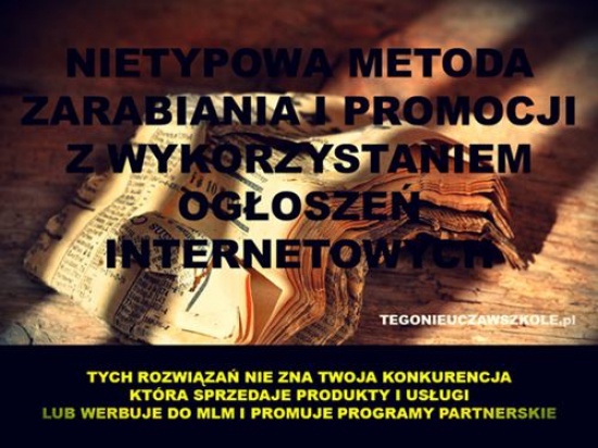 JAK ZARABIAĆ PIENIĄDZE PUBLIKUJĄC OGŁOSZENIA
